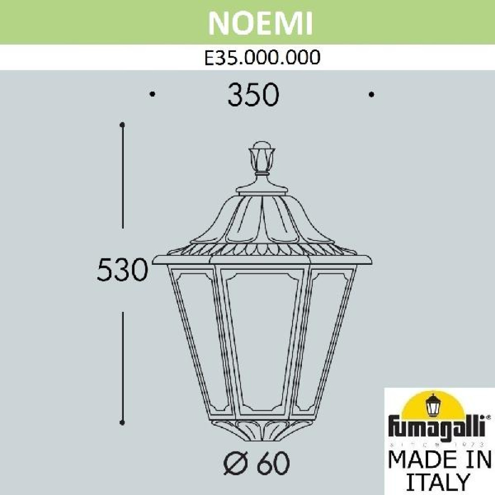 Плафон Noemi E35.000.000.VYH27