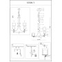 Подвесная люстра 35000 35008/C