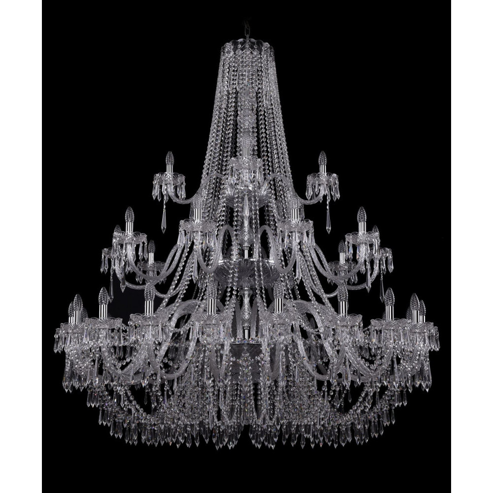 Подвесная люстра 1403 1403/20+10+5/530/3d Ni