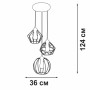 Подвесной светильник V4803-0/3S