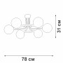 Потолочная люстра V3997-1/6PL